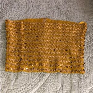 isshō sequin tube top